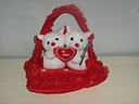 Canastita de Parejita con Corazon